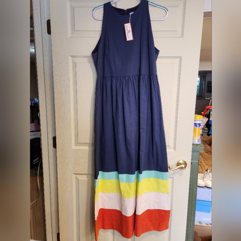 Ck bradley multi colored dress